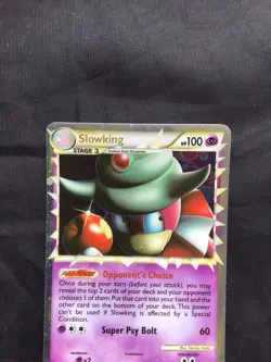 Pokemon Cards: Undaunted Rare Holo: Slowking 85/90 - Image 2