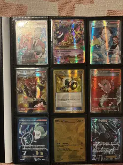 POKEMON TCG BINDER (360 CARDS) - SLEEVED MINT & NEAR MINT EX/SR CARDS + BULK - Image 1
