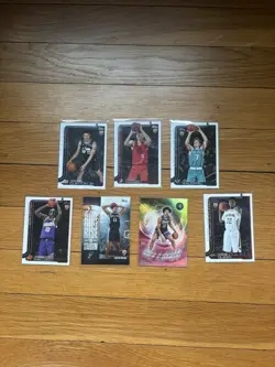NBA Topps 25-26 Rookie Lot - 7 Cards - Image 1