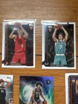 NBA Topps 25-26 Rookie Lot - 7 Cards - Image 3
