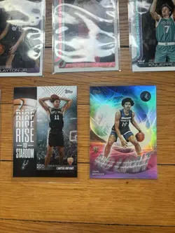 NBA Topps 25-26 Rookie Lot - 7 Cards - Image 4
