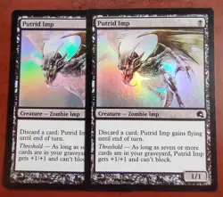 FOIL PUTRID IMP mtg HP Premium Deck Series: Graveborn 1 Common - Image 2