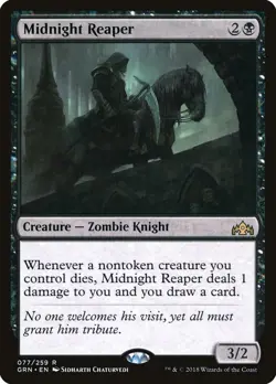 Midnight Reaper | FOIL | MTG Guilds of Ravnica #077 | M/NM - Image 1