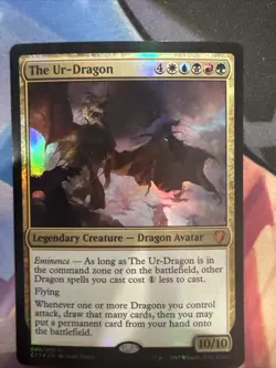 Magic The Gathering The Ur Dragon Commander 2017 Near Mint Foil!!!! Mint - Image 1