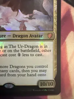 Magic The Gathering The Ur Dragon Commander 2017 Near Mint Foil!!!! Mint - Image 3