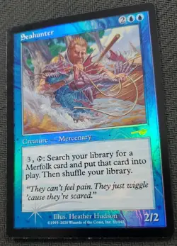 Magic the Gathering TCG: Seahunter 41/143, Nemesis Set, Reverse Foil, WOTC - Image 4