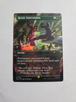 Heroic Intervention (Secret Lair version) x1 - MTG ENGLISH Rare - Check My Store - Image 1