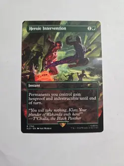 Heroic Intervention (Secret Lair version) x1 - MTG ENGLISH Rare - Check My Store - Image 2