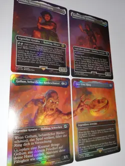 MTG | Lord of the Rings | Mount Doom Scene | Foil Set | German | NM - Image 3