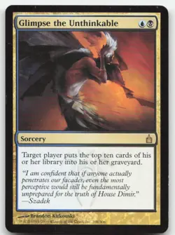 MTG Ravnica: City of Guilds #208 Glimpse the Unthinkable MP - Image 1