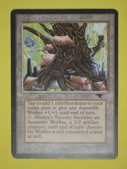 MTG - Mishra's Factory (Spring) - Antiquities - LP - Image 1