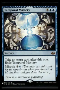 Temporal Mastery M The List Reprints 54 NM - Image 1