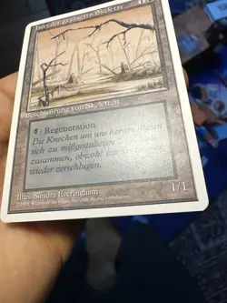 German Misprint Drudge Skeletons Swamp With Regenerate • NM- • Mtg (642) - Image 3