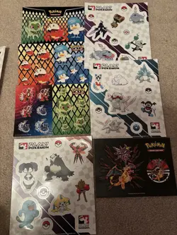 Official Pokemon TCG Stickers (17 Sheets) Play Pokemon League Promos - Image 5