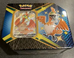 Pokemon TCG Shining Fates - Cramorant V Tin Factory Sealed New - 6 Booster Packs - Image 1
