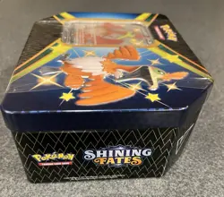 Pokemon TCG Shining Fates - Cramorant V Tin Factory Sealed New - 6 Booster Packs - Image 2