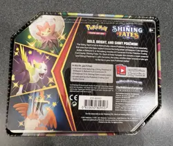 Pokemon TCG Shining Fates - Cramorant V Tin Factory Sealed New - 6 Booster Packs - Image 3