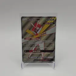 Kartana GX 106/111 Crimson Invasion NM Full Art Ultra Rare Pokemon Card - Image 1
