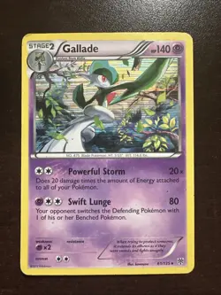 Gallade 61/135 Holo Rare HP Pokemon TCG Black & White Plasma Storm - Image 1