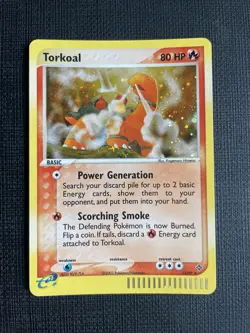 Torkoal 12/97 Holo - E-Series 2003 EX Dragon - Pokemon - NM - Image 1