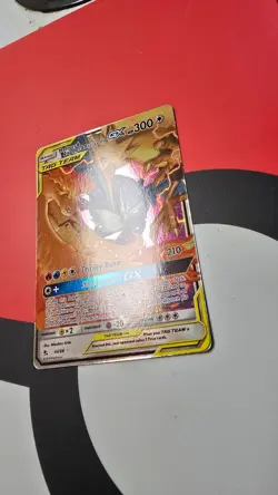 Moltres & Zapdos & Articuno GX 44/68 NM Tag Team Sun&Moon Hidden Fates Pokemon - Image 2
