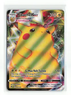 PIKACHU VMAX 044/185 VIVID VOLTAGE POKEMON TCG LP - Image 1