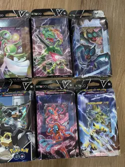 Complete Set Pokemon TCG V Battle Decks Lot of 12 Factory Sealed Near Mint - Image 4