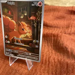 Vulpix 138/132 - Illustration Rare - Mega Evolution Base Set - Pokemon TCG - Image 2