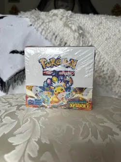 Pokemon TCG Scarlet & Violet SV08 Surging Sparks Sealed Booster Box - Image 1