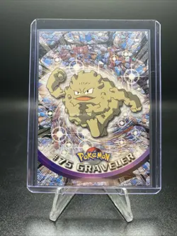 #75 Graveler Topps Pokemon Non Holo Red Logo Tv Animated Series - Image 1