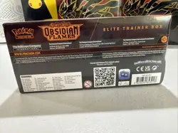 Pokemon TCG: Scarlet & Violet Obsidian Flames Elite Trainer Box ETB SEALED NEW - Image 5