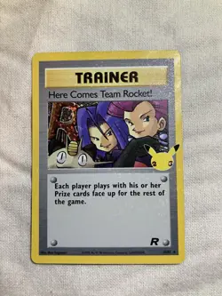 Pokemon TCG Here Comes Team Rocket Holo 15/82 In NM Condition - Image 1