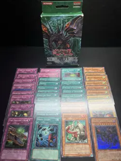 Yugioh Structure Deck Dragon’s Roar 1st Edition Open Box Complete Deck Nm-Lp 🔥 - Image 2