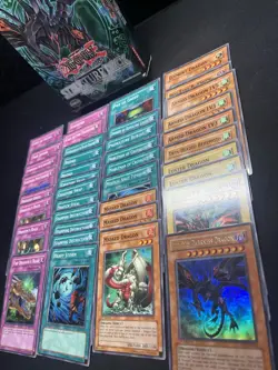 Yugioh Structure Deck Dragon’s Roar 1st Edition Open Box Complete Deck Nm-Lp 🔥 - Image 3