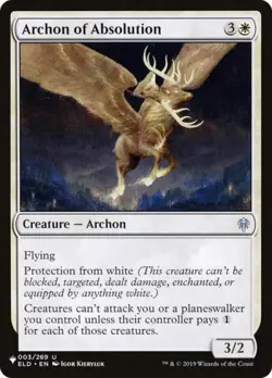 Archon of Absolution - Near Mint MTG The List - Image 1
