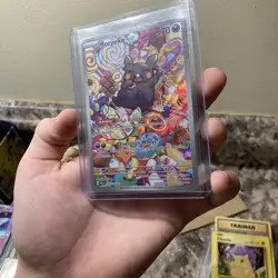 Pokemon TCG Morpeko Paradox Rift 206/182 Holo Illustration Rare Card NM - Image 4