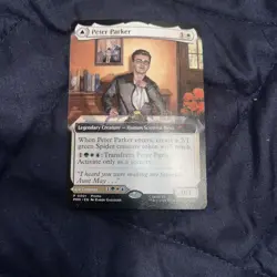 Amazing Spider Man Magic Promo Card Peter Parker - Image 2