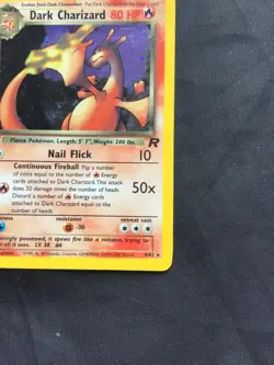 Pokemon Cards: Team Rocket Rare Holo: Dark Charizard 4/82 - Image 5