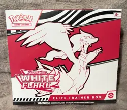 Pokemon TCG Scarlet Violet Cards White Flare Elite Trainer Box ETB Sealed New - Image 1