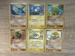 Pokemon 2004 EX Team Rocket Returns Stamped Reverse Holo Lot (6 Cards) - Image 1