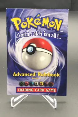 Pokemon 1999 Rules & ADVANCED Rule Book Version 2, plus Card List * - Image 2