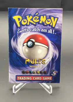 Pokemon 1999 Rules & ADVANCED Rule Book Version 2, plus Card List * - Image 4