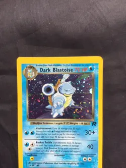 Pokemon Cards: Team Rocket Rare Holo: Dark Blastoise 3/82 - Image 2