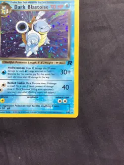 Pokemon Cards: Team Rocket Rare Holo: Dark Blastoise 3/82 - Image 5