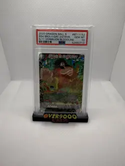 Dragonball Super Card Game - SS4 Broly, the Great Destroyer - PSA10 - Image 1