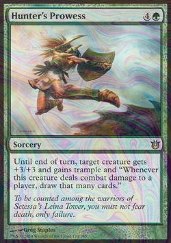 Foil Hunter's Prowess - Born of the Gods | MTG Card - Image 3