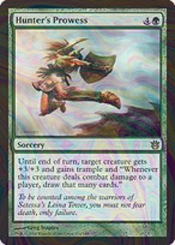 Foil Hunter's Prowess - Born of the Gods | MTG Card - Image 4