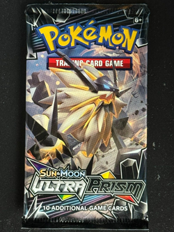 Pokemon Card - Ultra Prism - Sun & Moon - 10 Card Booster Pack New - Image 1