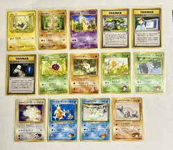 Vintage Pokemon Card Lot WOTC LP-DMG Foreign Lot - Image 2