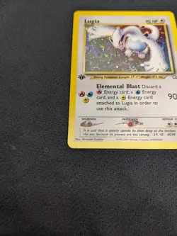 Pokemon Lugia Holo 1st Edition Rare Card 9/111 Neo Genesis - Image 3